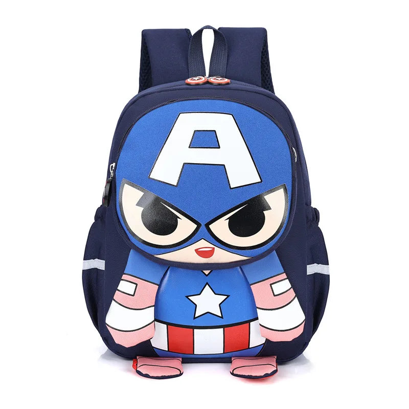 Spider-Man & Iron Man Kids Backpack | 3D Print School Bag Backpacks - The Eezee Shop