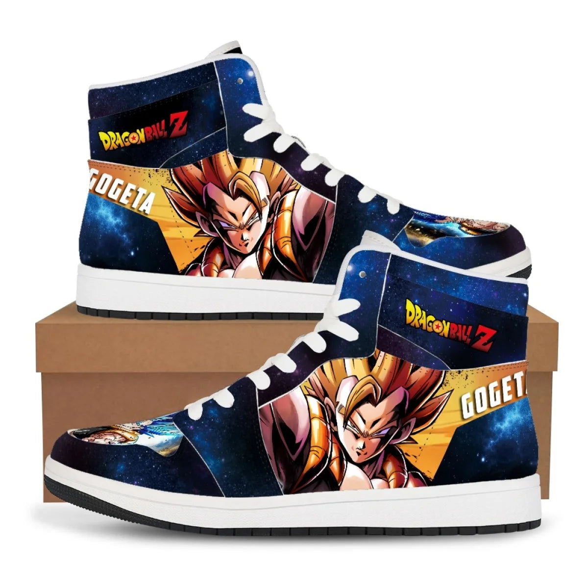 Goku High-Top Basketball Sneakers | Dragon Ball Z Casual Shoes Sneakers - The Eezee Shop