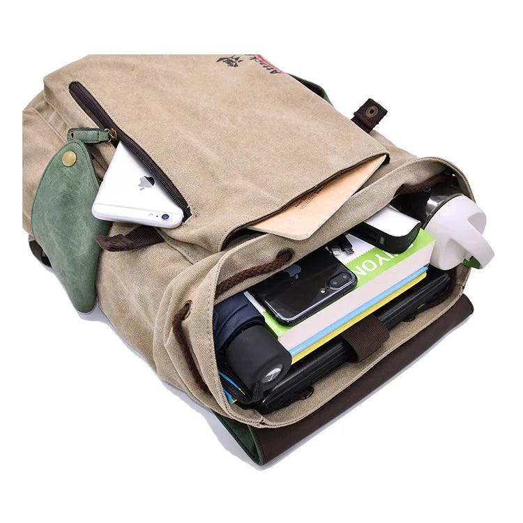 Attack on Titan Canvas Backpack | Anime Laptop School Bag Backpacks - The Eezee Shop
