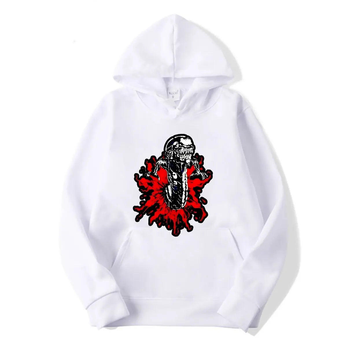 Alien Chestburster Hoodie | Men's Xenomorph Horror Pullover Hoodies & Sweatshirts - The Eezee Shop