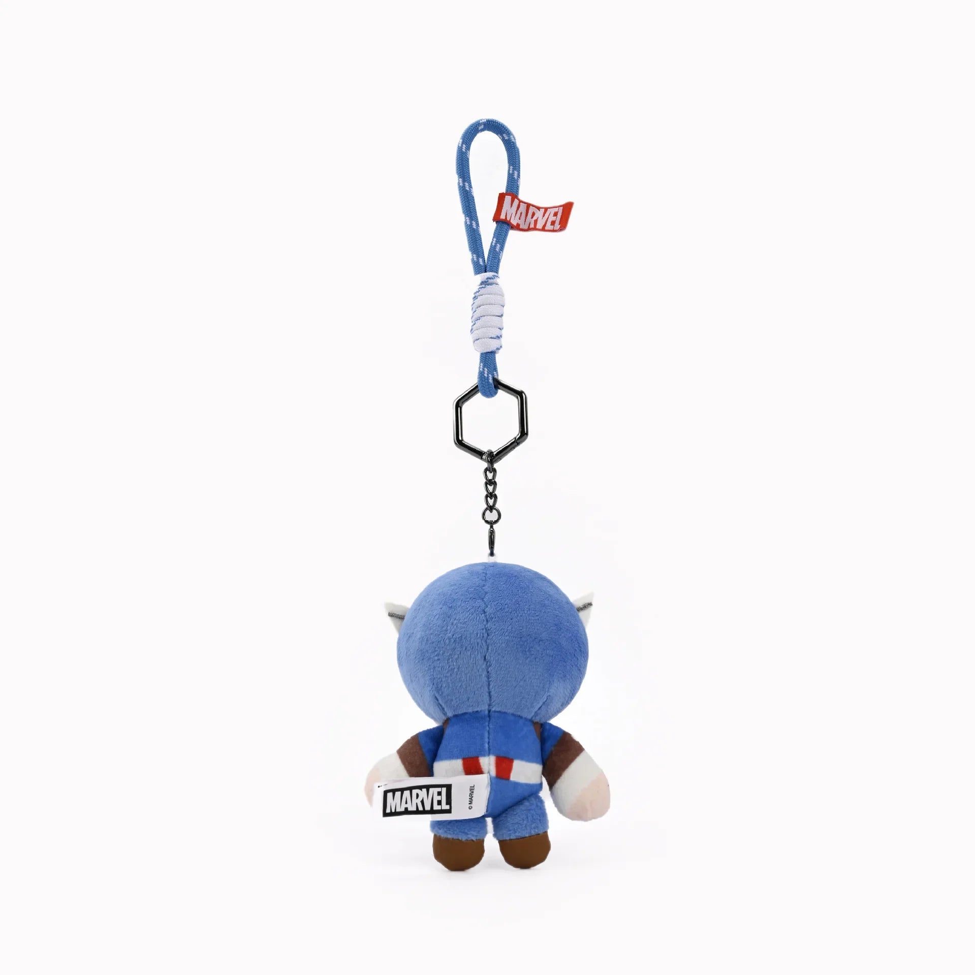 Superhero Plush Keychain | Spider-Man & Captain America Charm Keychains - The Eezee Shop