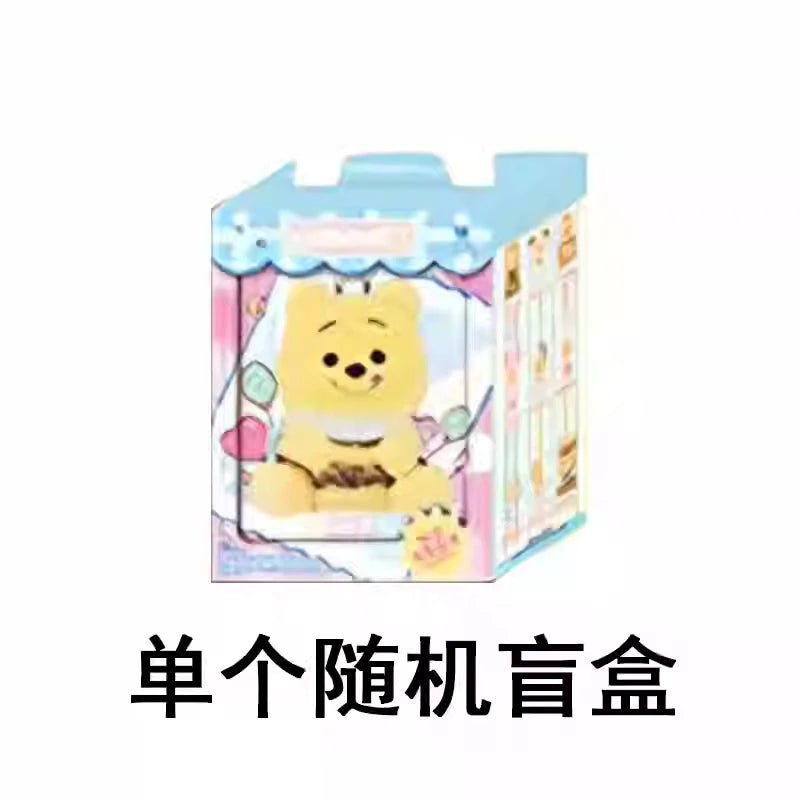 In Stock New Miniso Winnie The Pooh Blind Box Series Naughty Party Vinyl Doll Mysterious Pendant Decoration Girl Birthday Gift