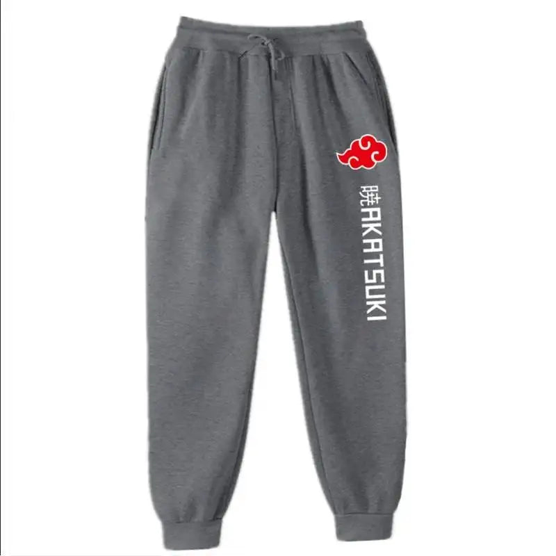 Akatsuki Fleece Jogging Pants | Naruto Hip Hop Sweatpants Joggers & Pants - The Eezee Shop