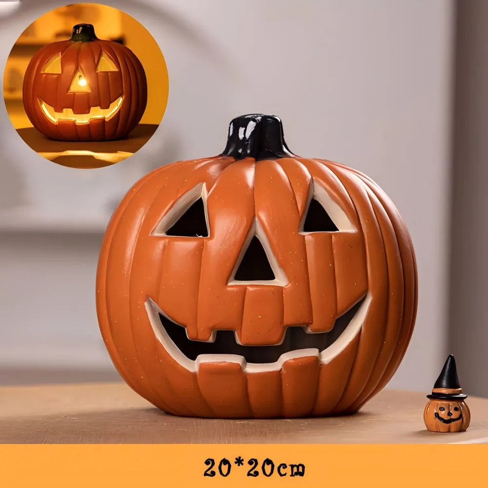 Pumpkins Lamp Halloween Decoration For Home Yard Garden Outdoor Decor Hallowen Horror House Skull Party Props Glow in The Dark - The Eezee Shop