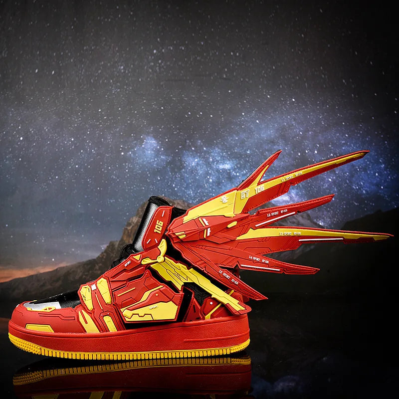 Anime Style Basketball Shoes | Kids & Adult High-Top Sneakers Sneakers - The Eezee Shop