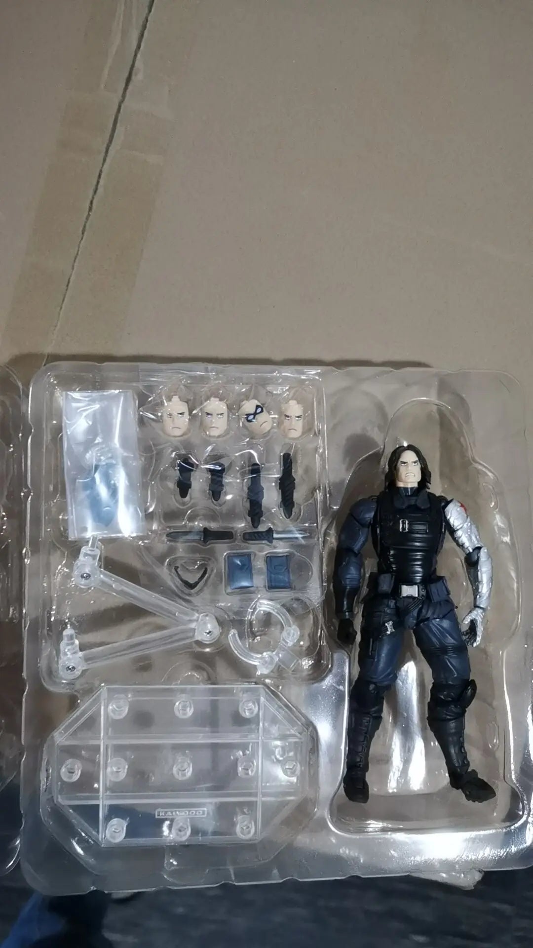 Moon Knight & Winter Soldier Articulated Mini Figure Set Collectible Figures - The Eezee Shop