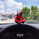 Sitting Deadpool Car Figure | Mini Interior Pendant Decor Car Accessories - The Eezee Shop