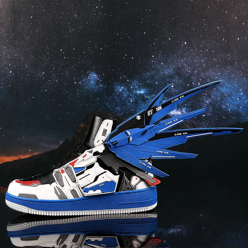 Anime Style Basketball Shoes | Kids & Adult High-Top Sneakers Sneakers - The Eezee Shop