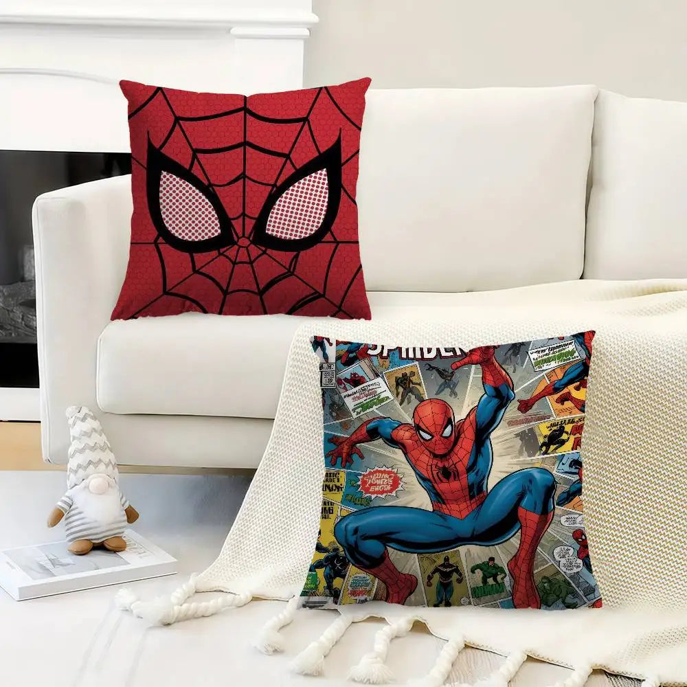 Spider-Man Cushion Cover | Classic Superhero Throw Pillow Case Throw Pillows - The Eezee Shop