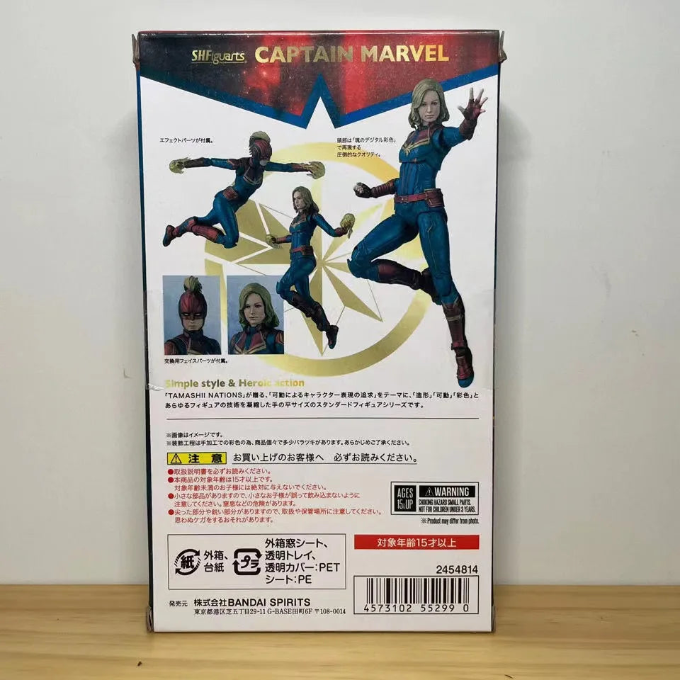 Captain Marvel 15cm Action Figure | Poseable Collectible Collectible Figures - The Eezee Shop