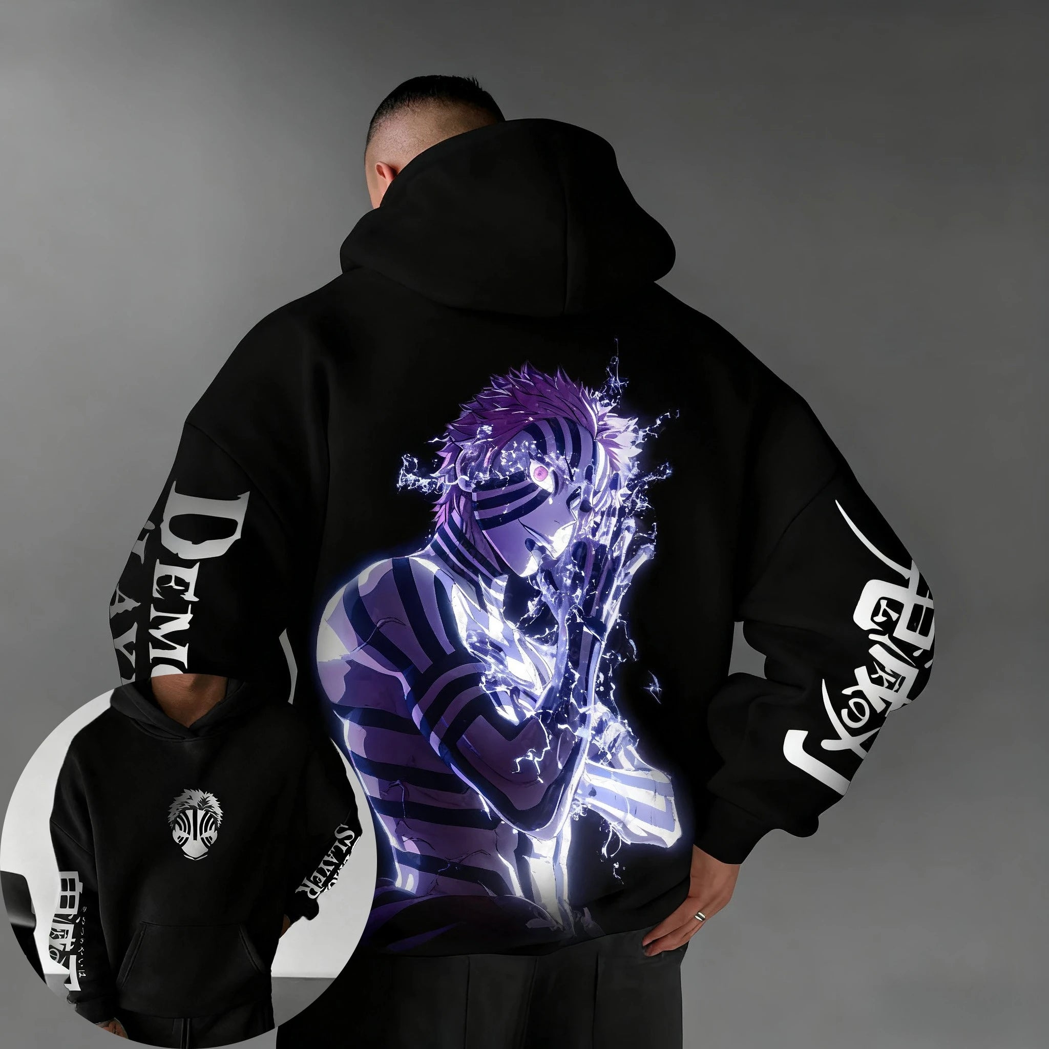 Demon Slayer Graphic Hoodie | Unisex Street Casual Pullover Hoodies & Sweatshirts - The Eezee Shop