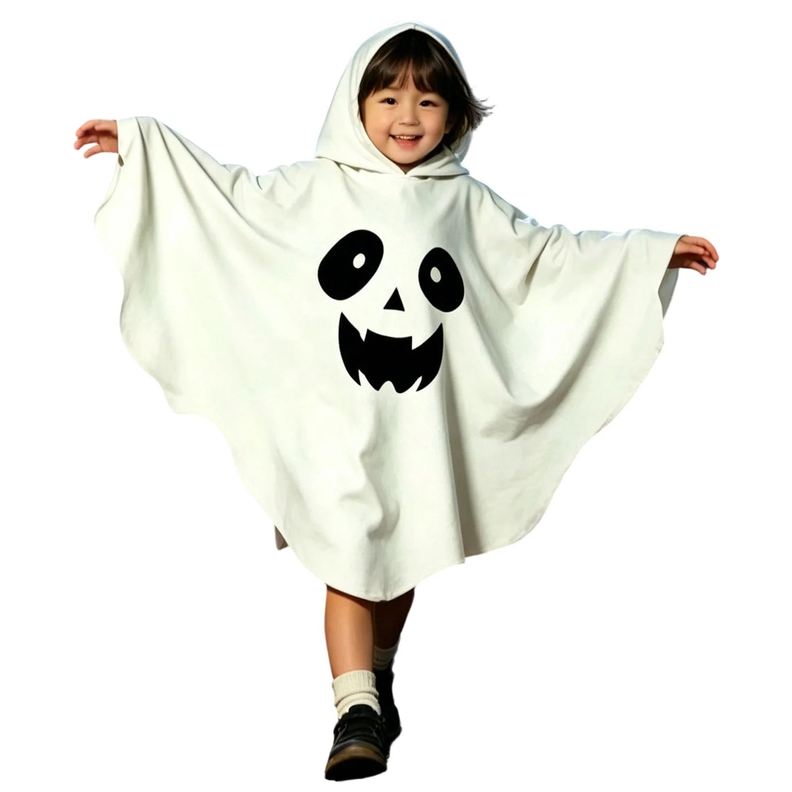 Boys Youth Jacket Halloween Hooded Cape Cute And Funny Comfortable And Breathable For Kid's Role Playing Toddler Boy Coat Fleece - The Eezee Shop
