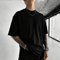 Jujutsu Kaisen Gojo Satoru Unisex Pure Cotton T-shirt 2026 Summer Hot Anime Print Round Neck Loose Family Short Sleeved Top Other - The Eezee Shop
