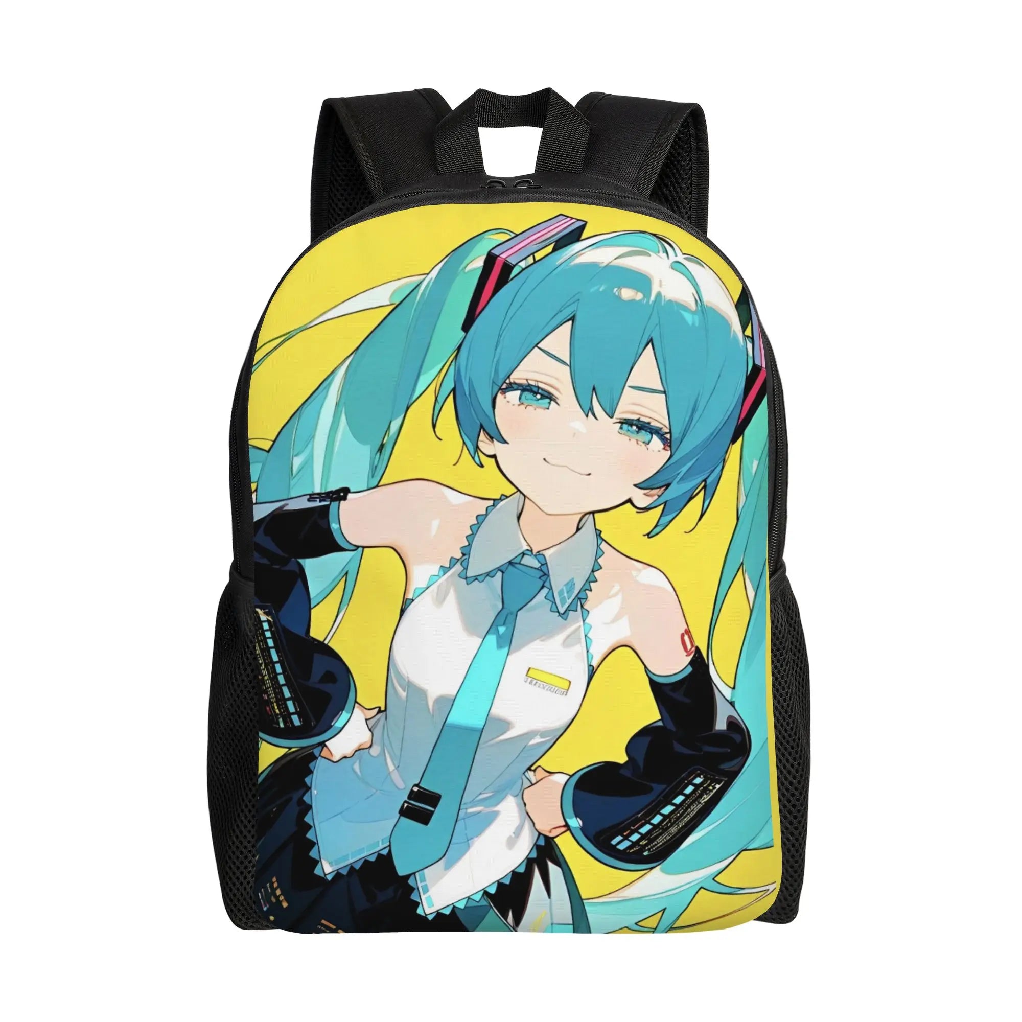 Hatsune Miku Laptop Backpack | Casual Daypack for School & Work Backpacks - The Eezee Shop