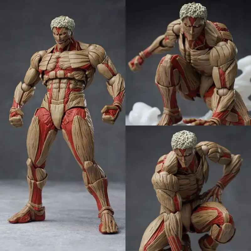 Hot In Stock Kaiyodo Eren Jaeger Action Figure Amazing Yamaguchi The Other - The Eezee Shop