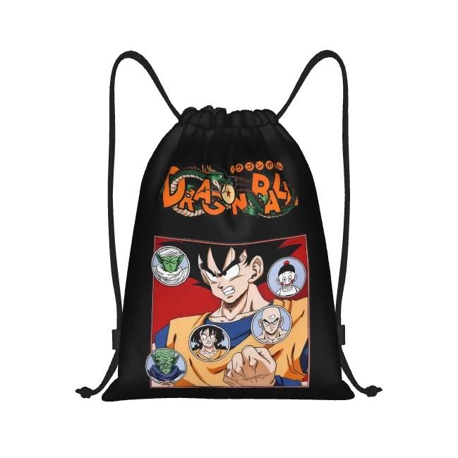 Dragon Ball Drawstring Bag | Waterproof Goku & Vegeta Gym Sack Bags - The Eezee Shop