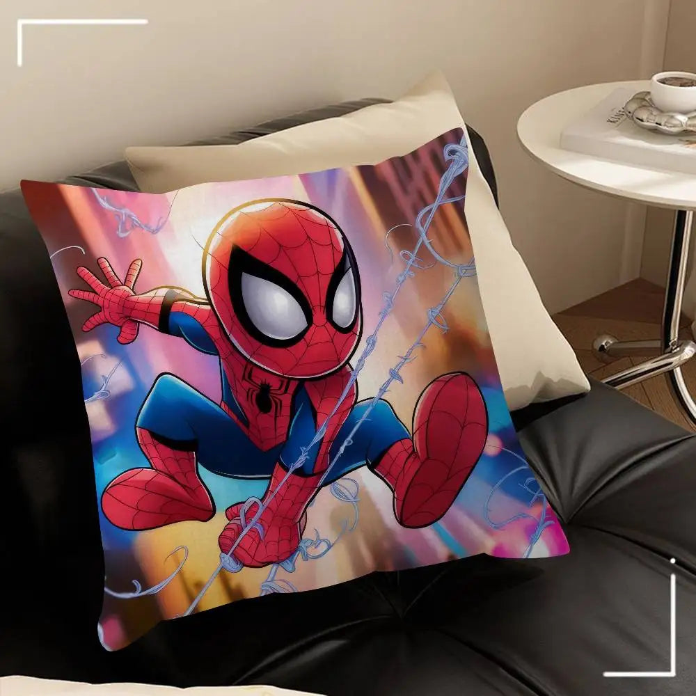 Spider-Man Cushion Cover | Classic Superhero Throw Pillow Case Throw Pillows - The Eezee Shop