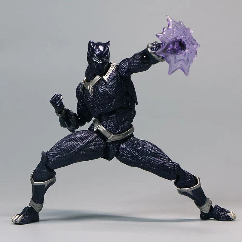 Black Panther Articulated Action Figure | King of Wakanda Collectible Figures - The Eezee Shop
