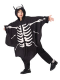 Boys Glow Ghost Bat Cape | Kids Halloween Costume Cloak Halloween Costumes - The Eezee Shop