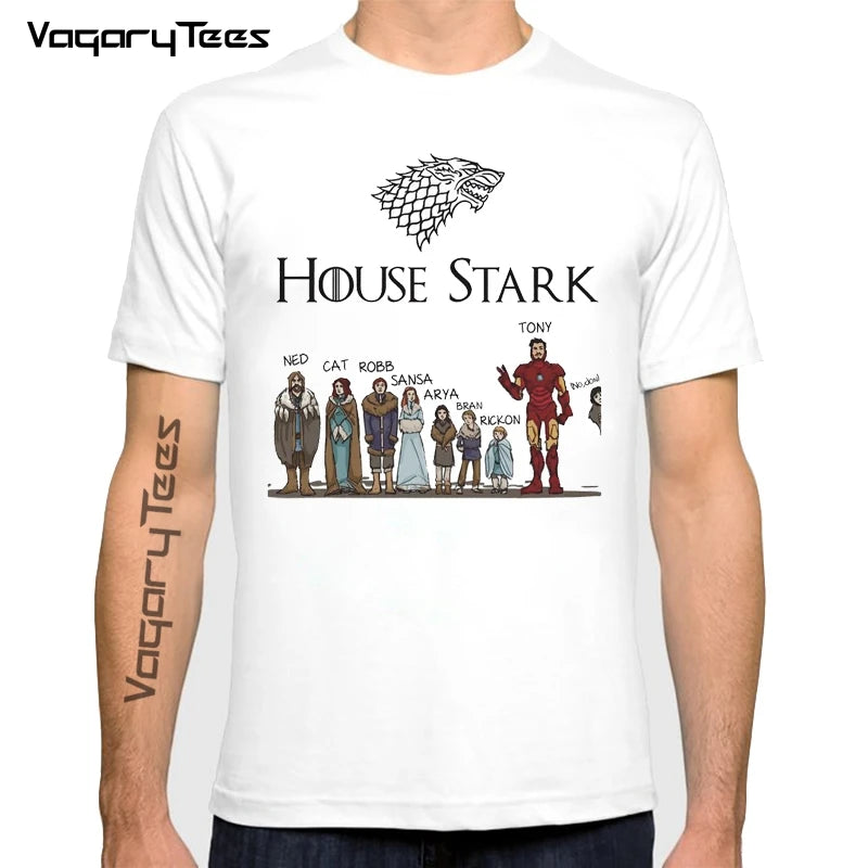 House Stark Graphic T-Shirt | Funny Fantasy Fan Tee Graphic Tees - The Eezee Shop