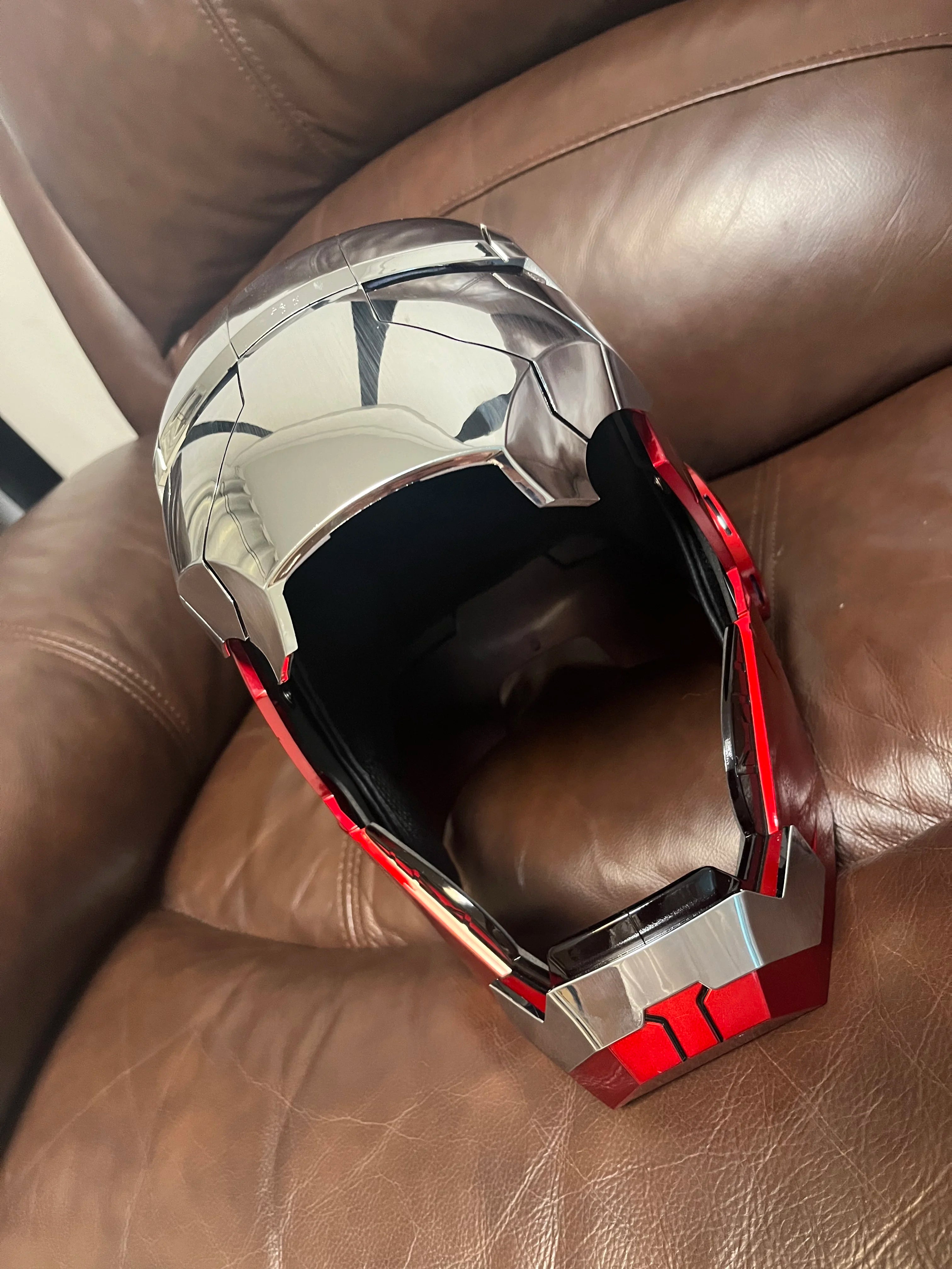 Iron Man Mk5 Wearable Helmet | 1:1 Voice-Activated Electric Mask Cosplay Masks & Helmets - The Eezee Shop