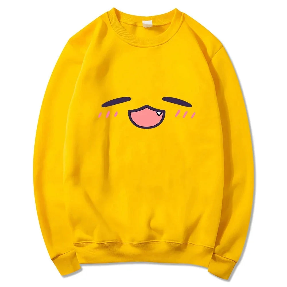 Takodachi Face Hoodie | Hololive Kawaii Unisex Sweatshirt Hoodies & Sweatshirts - The Eezee Shop