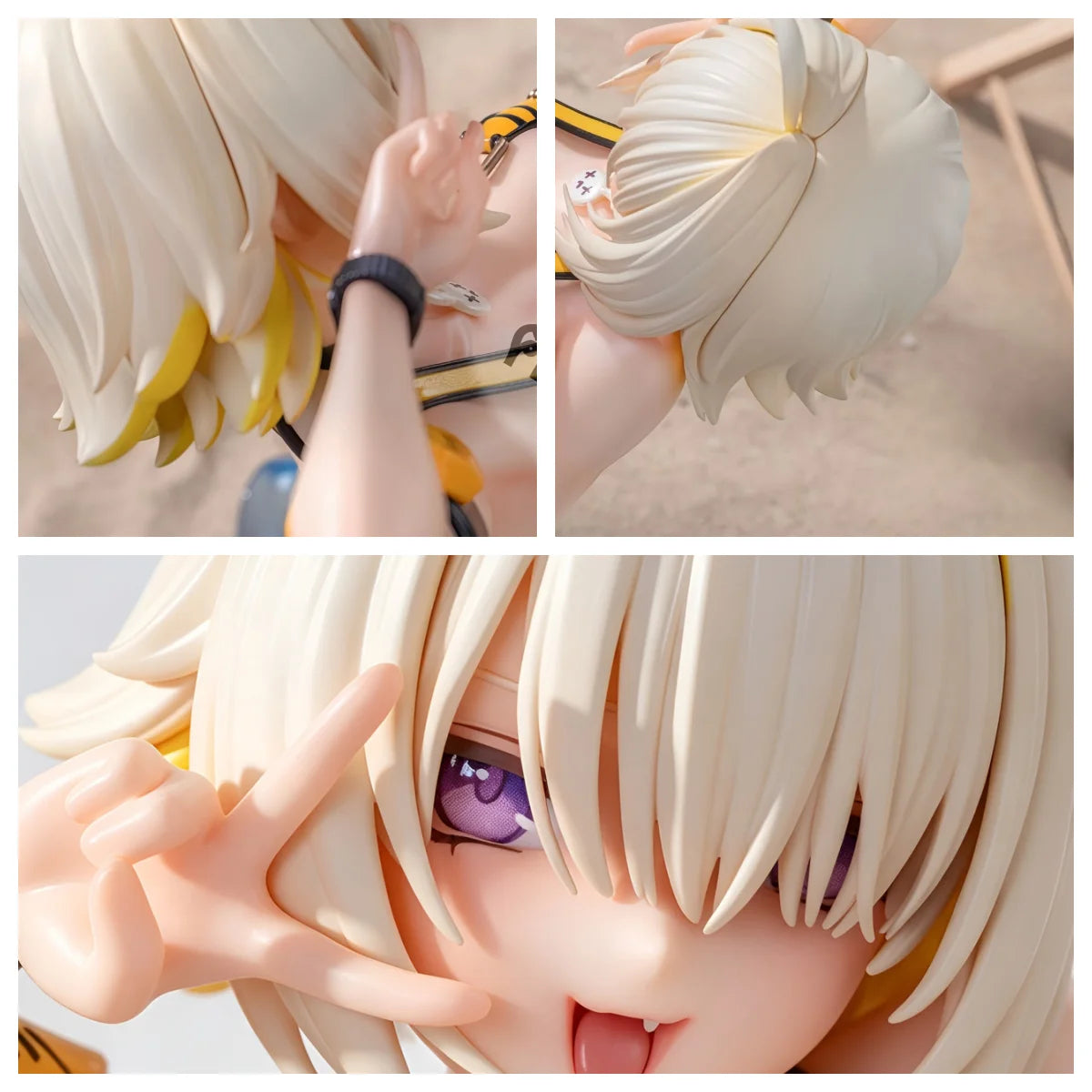 Beach Elegance Anime Girl Figure | Collectible Desktop Statue Collectible Figures - The Eezee Shop