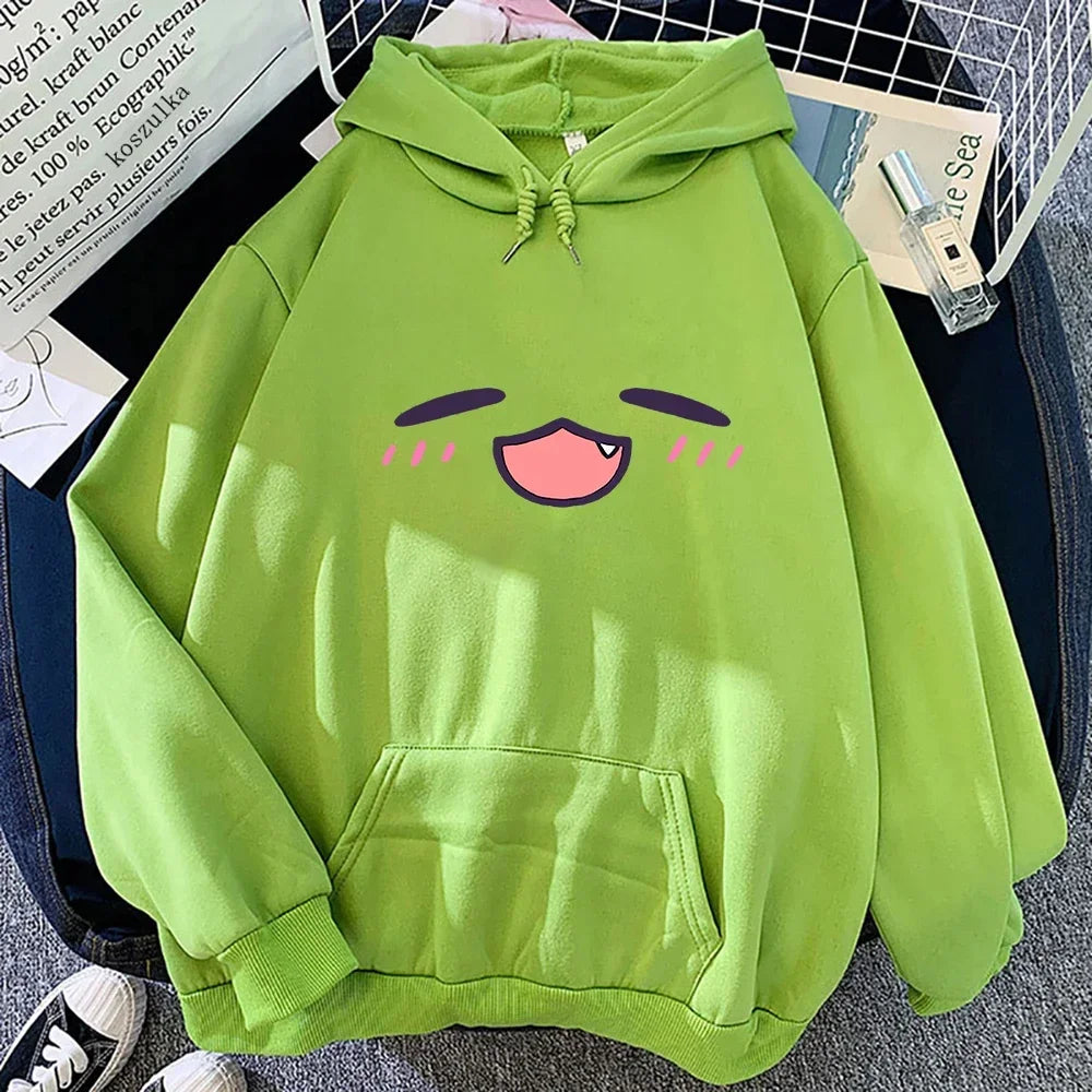 Takodachi Face Hoodie | Hololive Kawaii Unisex Sweatshirt Hoodies & Sweatshirts - The Eezee Shop