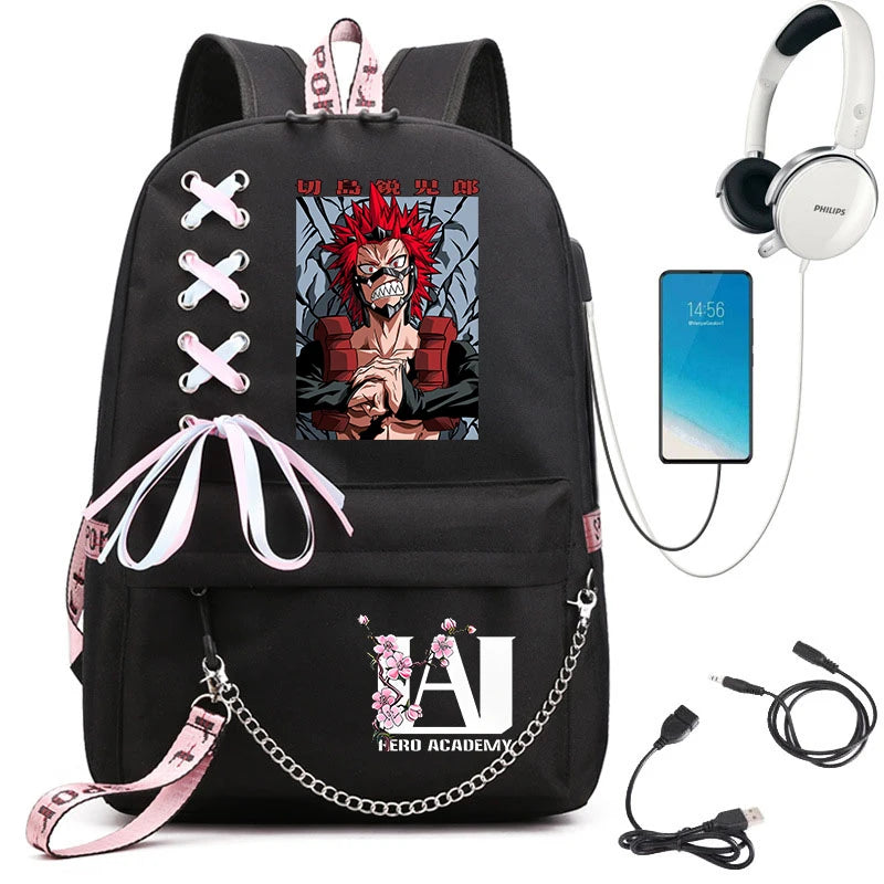 My Hero Academia Student Backpack | Lightweight Anime Daypack Backpacks - The Eezee Shop