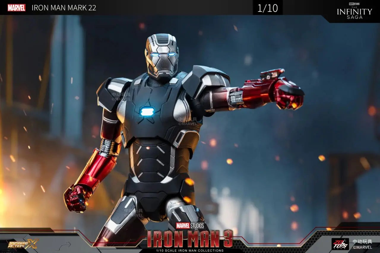 Iron Man Mark 35 Red Snapper Figure | Tony Stark Collectible Collectible Figures - The Eezee Shop