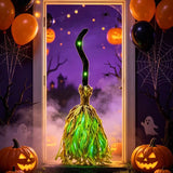 Self-Jumping Glowing Witch Broom | Halloween Party Decoration Halloween Decorations - The Eezee Shop