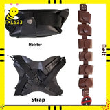 Deadpool Cosplay Belt | Adjustable Costume Belt for Adults & Kids Cosplay Accessories - The Eezee Shop