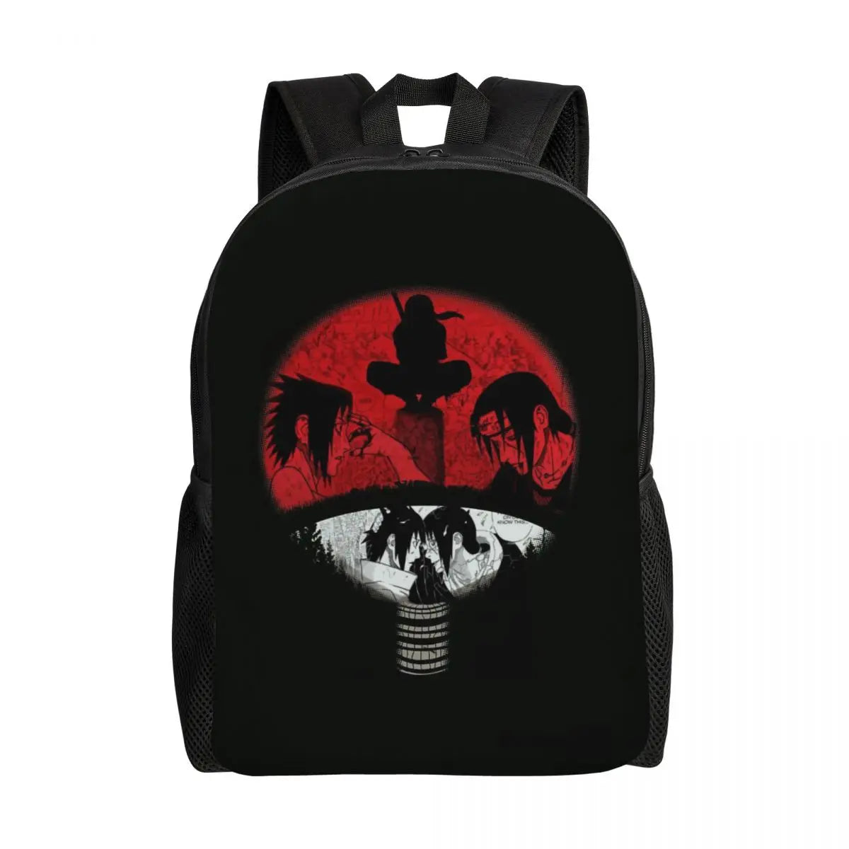 Sasuke Uchiha 3D Backpack | Naruto School & Travel Bookbag Backpacks - The Eezee Shop
