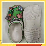 Minecraft Block World Clogs | Lightweight EVA Summer Sandals Slippers & Sandals - The Eezee Shop