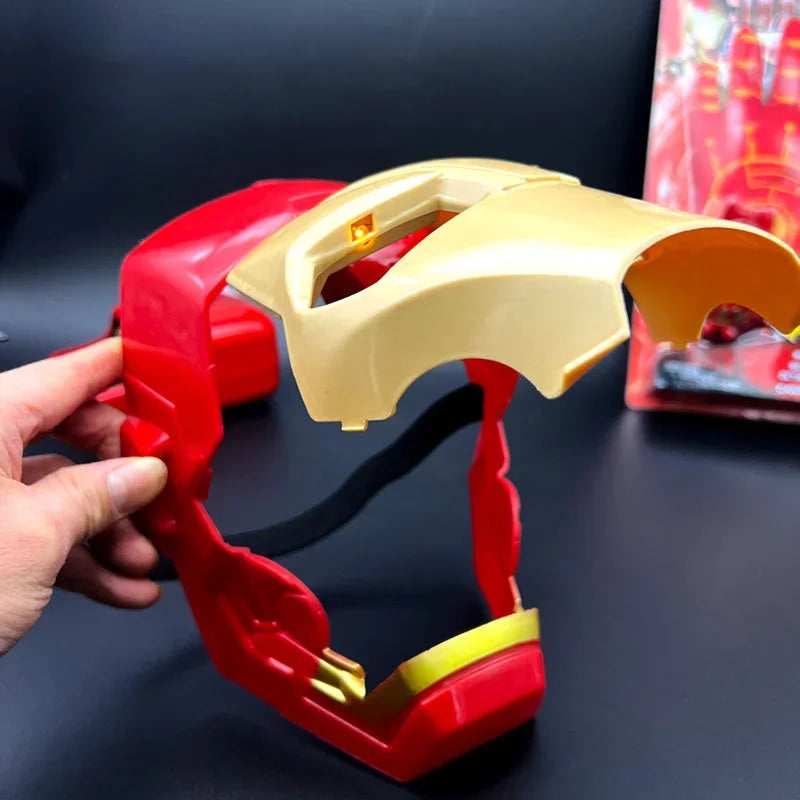 Iron Man Cosplay Set for Kids | Light-Up Mask, Gloves & Launcher Cosplay Props - The Eezee Shop