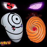 Obito Light-Up White Mask | Naruto Kids Halloween Cosplay Mask Cosplay Masks & Helmets - The Eezee Shop
