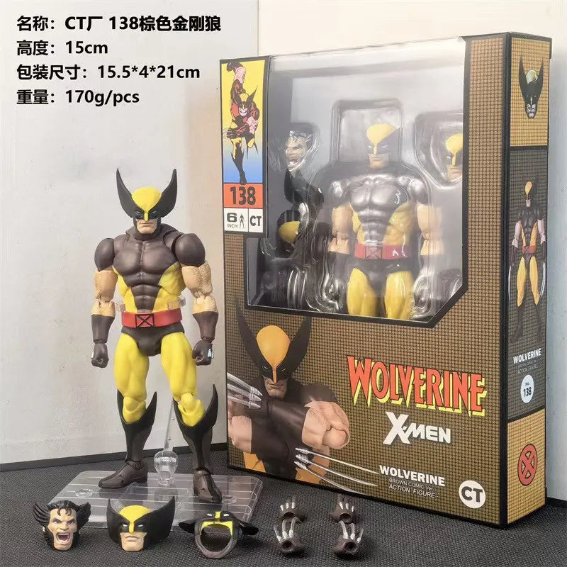 Wolverine Comic Version Action Figure | Articulated X-Men Model Collectible Figures - The Eezee Shop