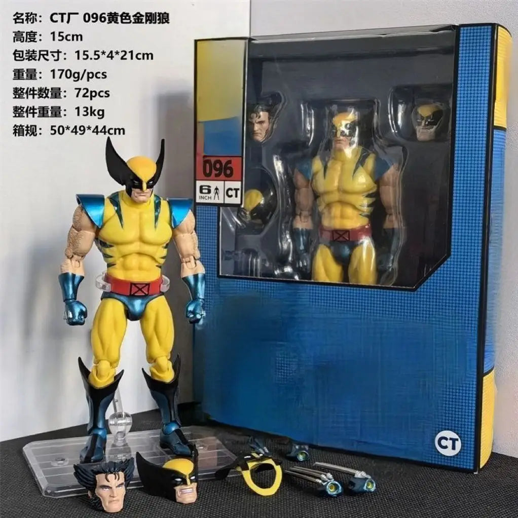 Wolverine Comic Version Action Figure | Articulated X-Men Model Collectible Figures - The Eezee Shop