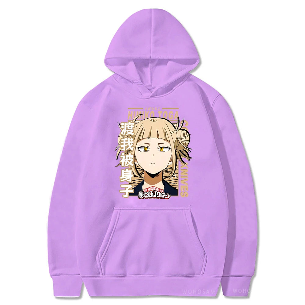 Himiko Toga Women's Hoodie | My Hero Academia Kawaii Pullover Hoodies & Sweatshirts - The Eezee Shop
