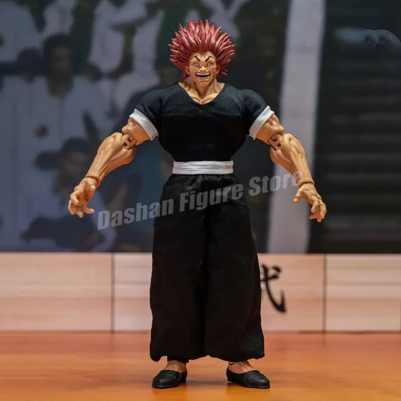 Yujiro Hanma Action Figure | Baki Son of Ogre PVC Statue Collectible Figures - The Eezee Shop