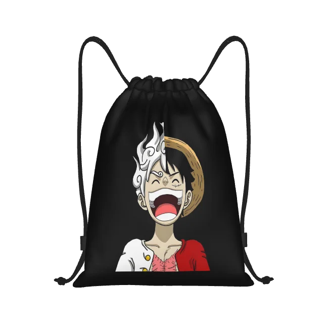 One Piece Drawstring Bag | Waterproof Luffy & Zoro Gym Sack Bags - The Eezee Shop