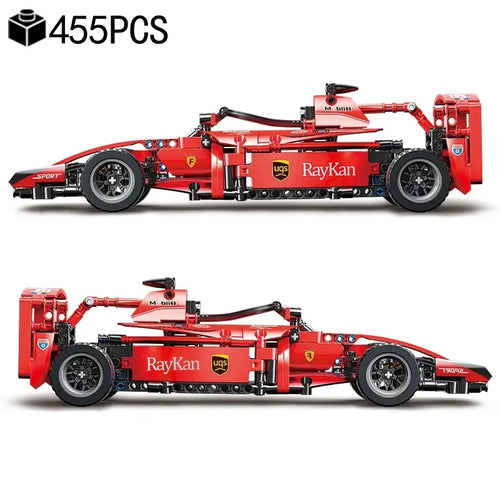2025 Technical NEW F1 Racing Car Building Blocks Set MOC Model Kit DIY Other - The Eezee Shop