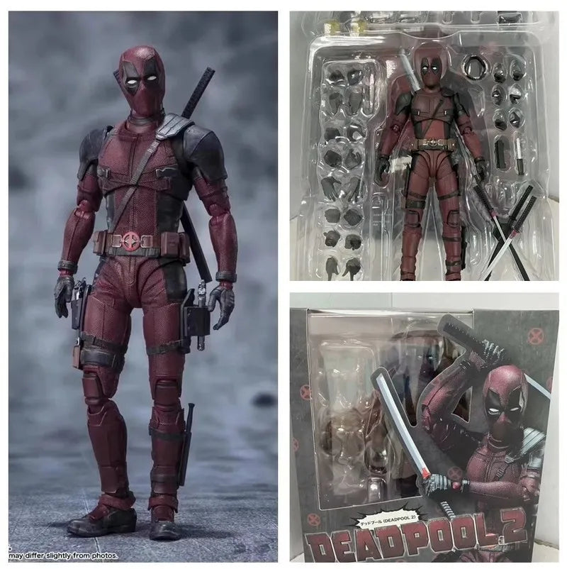 Deadpool 16cm Articulated Figure | Poseable PVC Model Collectible Figures - The Eezee Shop