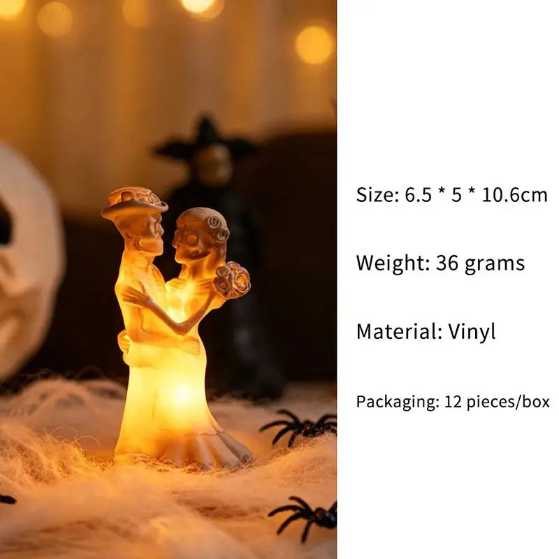 Skeleton Flameless LED Candle | Flickering Halloween Decor Halloween Lights - The Eezee Shop