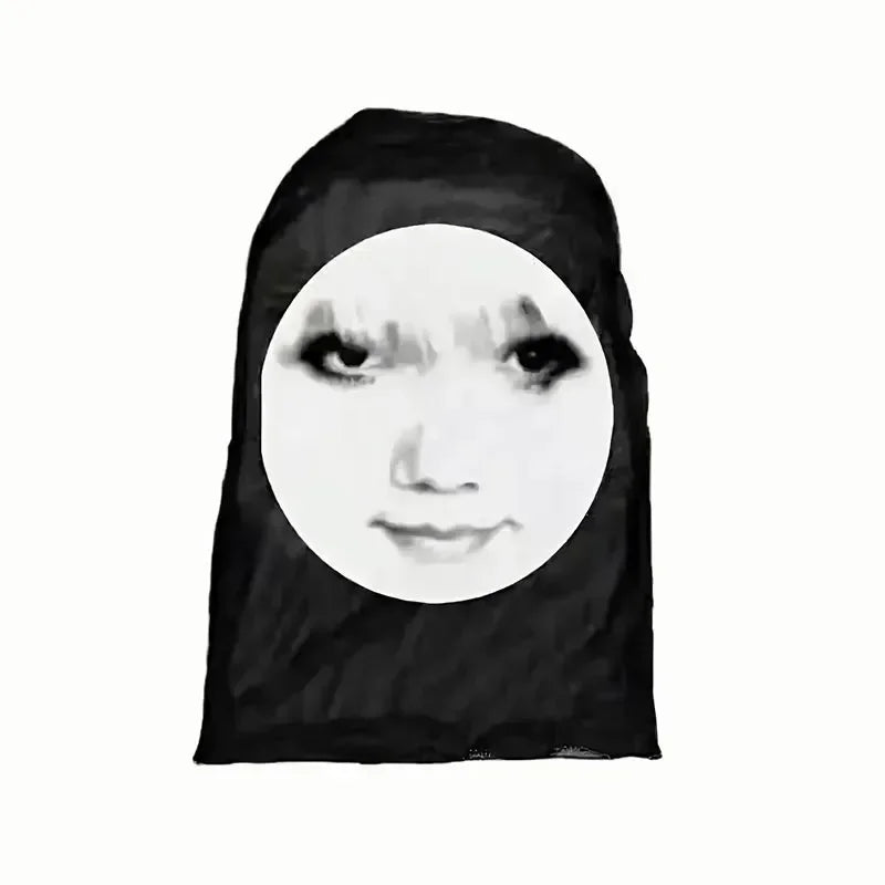 Printed Face Balaclava Mask | Novelty Full Face Halloween Mask Halloween Masks - The Eezee Shop