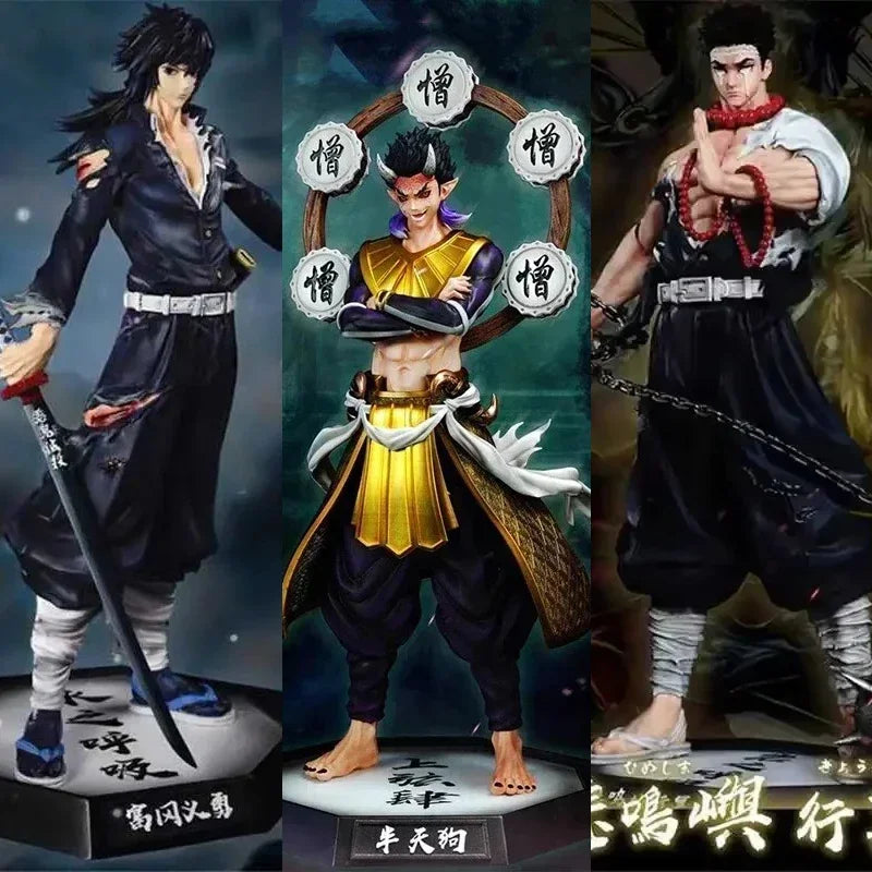 Gyomei, Hantengu & Giyu 30cm Statue | Demon Slayer Figure Collectible Figures - The Eezee Shop
