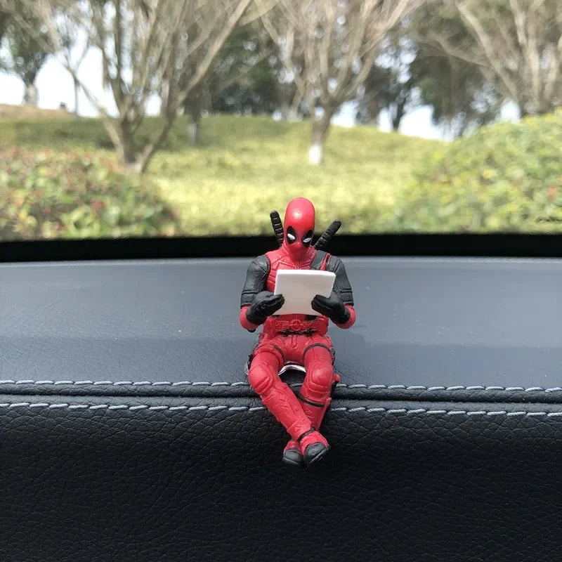 Sitting Deadpool Car Figure | Mini Interior Pendant Decor Car Accessories - The Eezee Shop