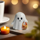 Cute Anime Pumpkin Statue | Halloween Resin Decoration Halloween Figurines - The Eezee Shop