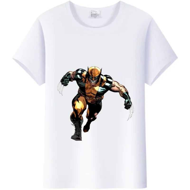 Kids Deadpool & Wolverine T-Shirt | Cartoon Summer Tee Graphic Tees - The Eezee Shop