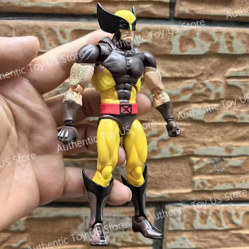 Wolverine Brown Comic Figure | Articulated X-Men Collectible Collectible Figures - The Eezee Shop